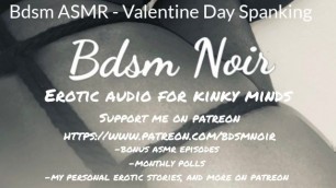 BDSM ASMR - Valentine Day Spanking -DDlg Roleplay