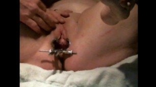 Homemade Wife Squirting Multiple Orgasms, Speculum, Creampie