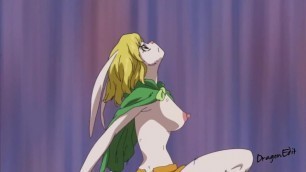 ONE PIECE Edited Ecchi Moment from Anime Half-naked Carrot High Jump