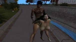 Sims 4 having Sex with Stinky Arsedashian