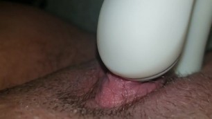 Fucking my Ftm Pussy with a Toy while it Sucks my Clit and Cum
