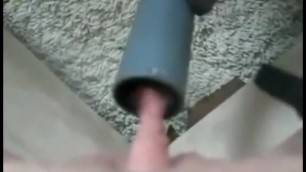 young girl bates with vacuum cleaner strong clit suction