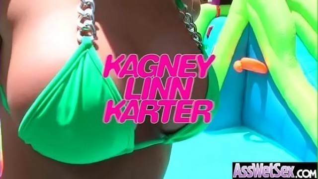 Hardcore Anal Sex With Big Butt Oiled Up Sluty Girl &lpar;Kagney Linn Karter&rpar; video-18