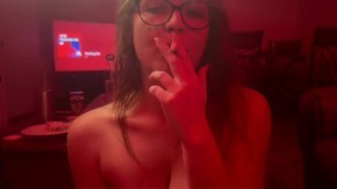 Maddie’s Smoking Blowjob