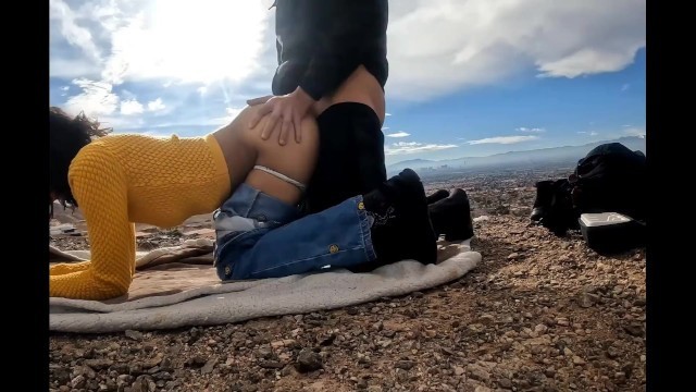 Hiking Turned into a Quicky and almost got Caught